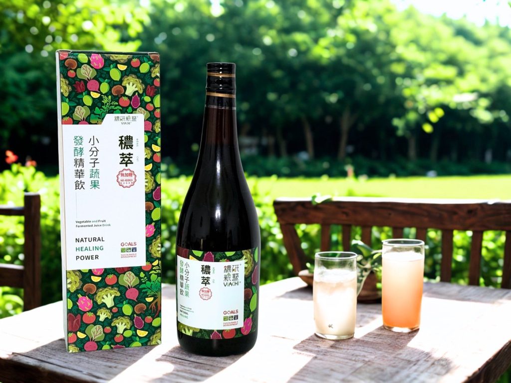 蔬果是自己種的，發酵是慢慢等的